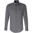 Schwarze Rose Hemd 1/1 Kent Kragen - slim